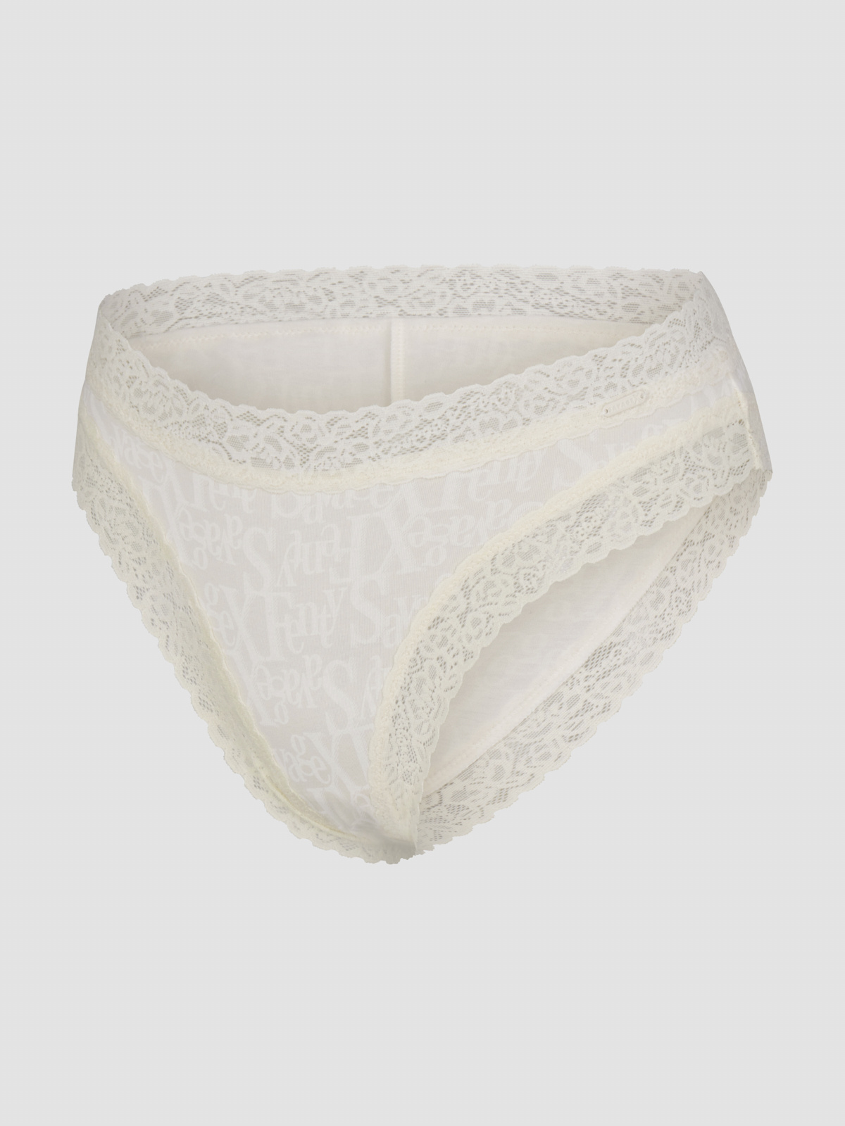 Cotton Essentials Lace-Trim Cheeky Panty in Nude | SAVAGE X FENTY