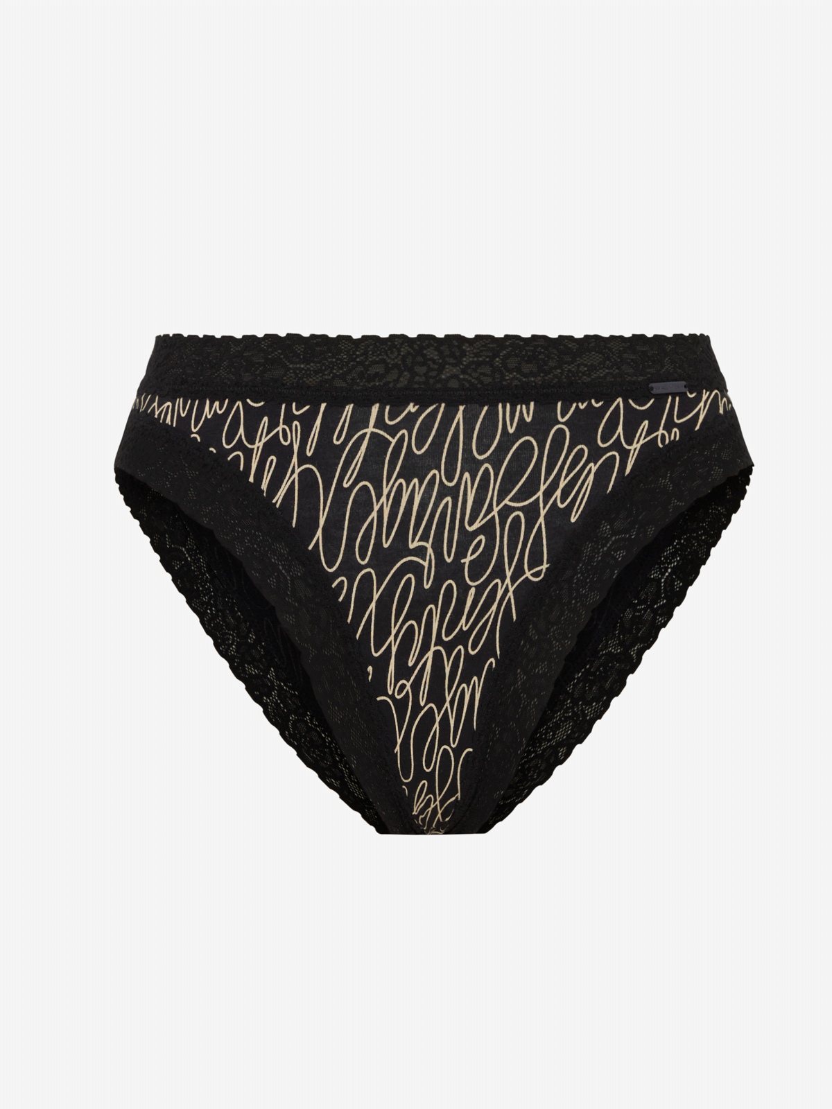Cotton Essentials Lace-Trim Cheeky Panty