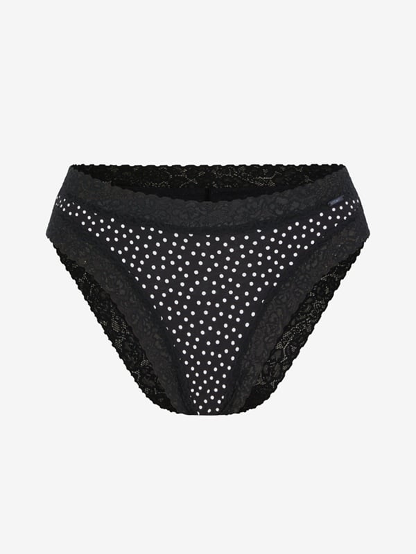 Cotton Essentials Lace-Trim Cheeky Panty