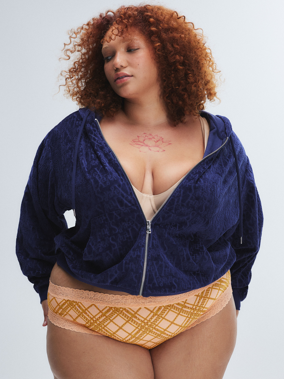 Cotton Essentials Lace-Trim Cheeky Panty in Multi & Pink | SAVAGE X FENTY