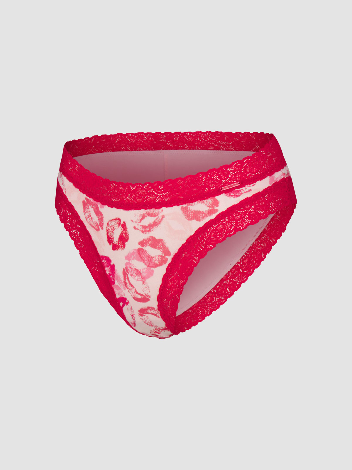 Cotton Essentials Lace-Trim Cheeky Panty