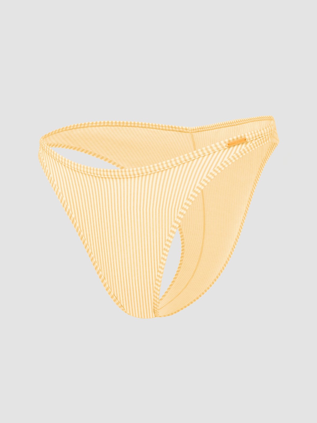 Cotton Essentials High-Leg Bikini Panty in Orange | SAVAGE X FENTY