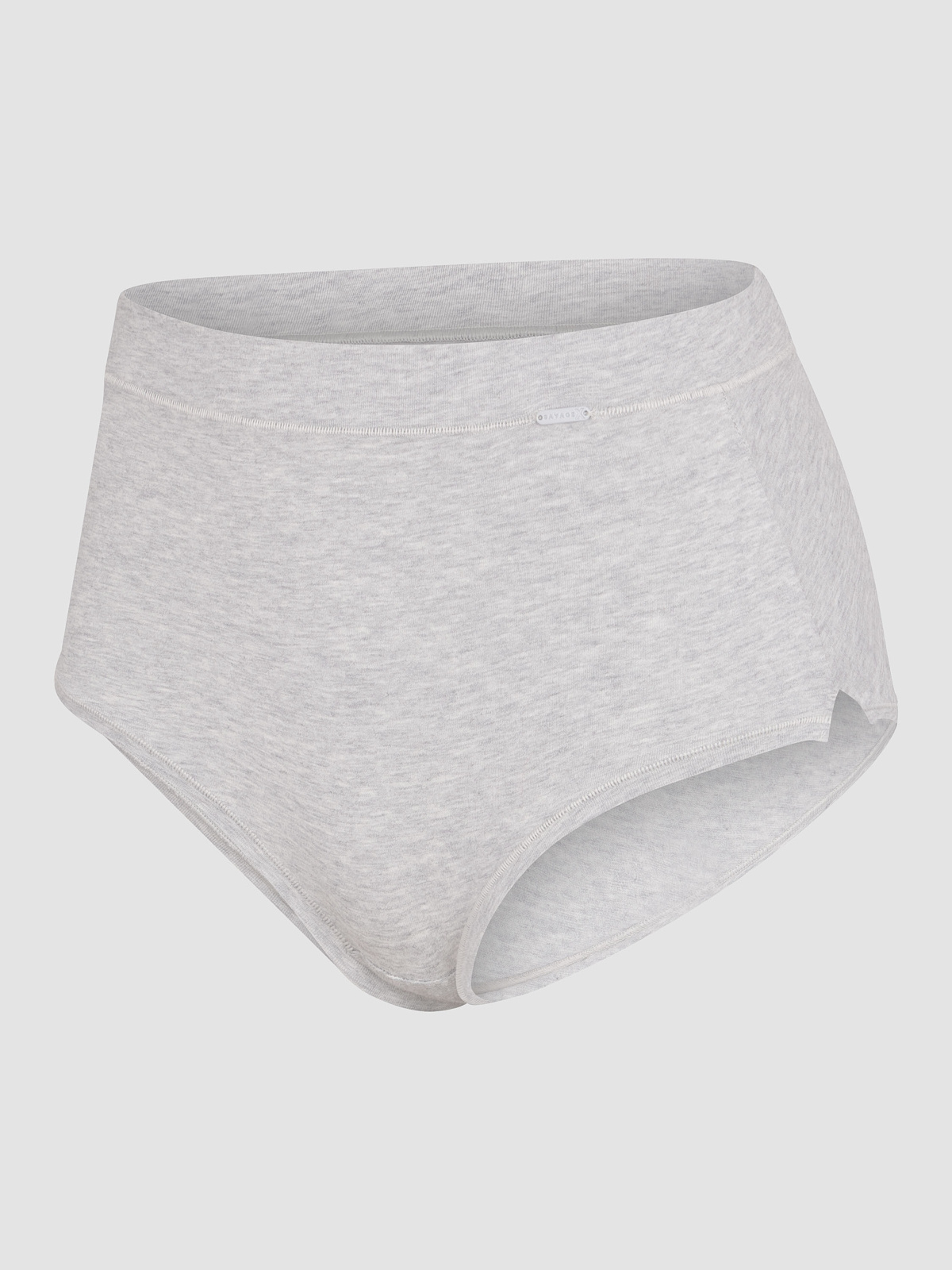 Cotton Essentials Shortie Panty in Grey & Silver | SAVAGE X FENTY