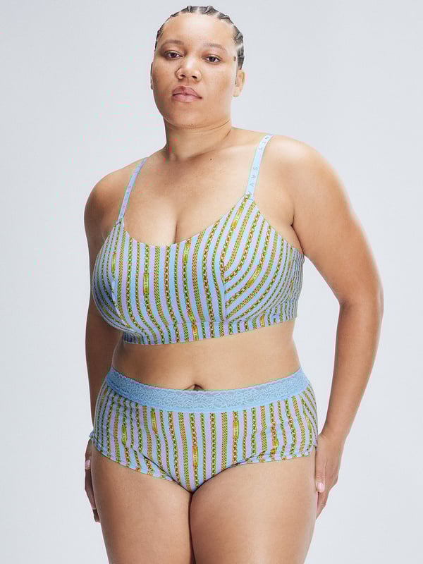 Cotton Essentials Lace-Trim Shortie Panty