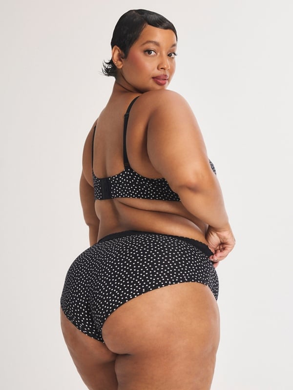 Cotton Essentials Lace-Trim Shortie Panty