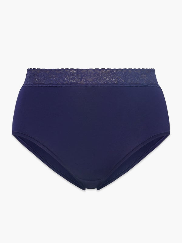 Cotton Essentials Lace-Trim Shortie Panty