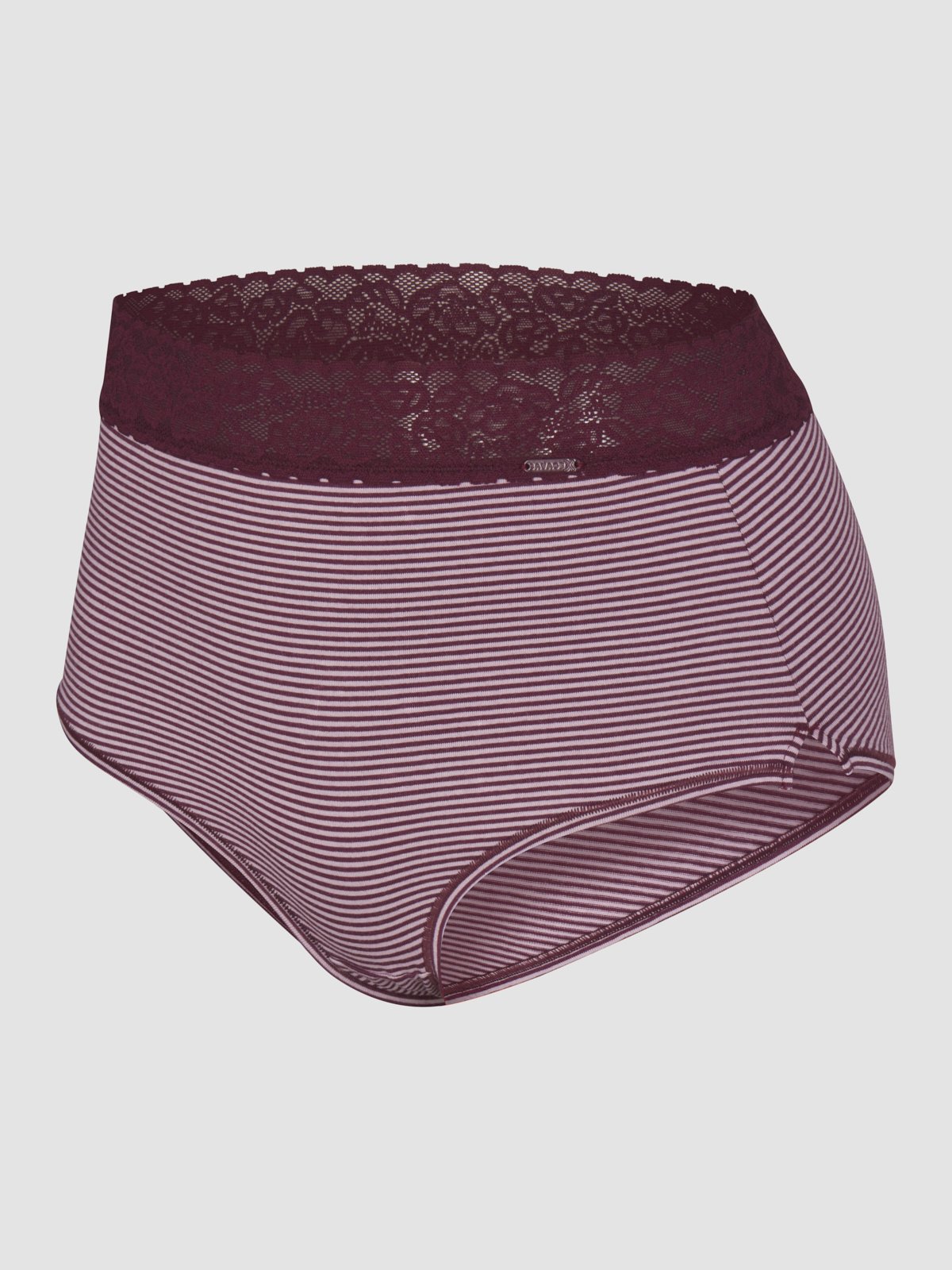 Cotton Essentials Lace-Trim Shortie Panty in Purple | SAVAGE X FENTY