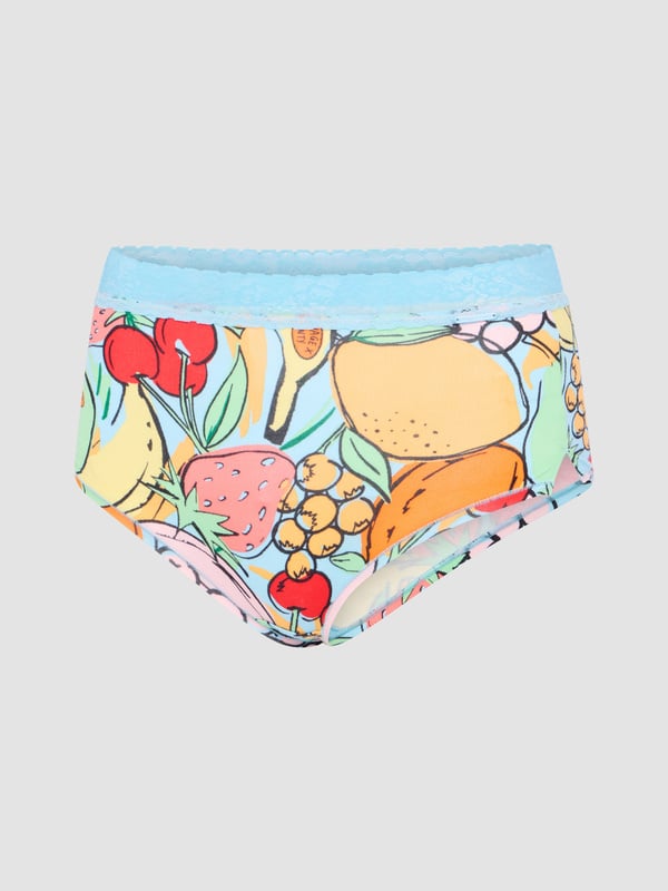 Cotton Essentials Lace-Trim Shortie Panty
