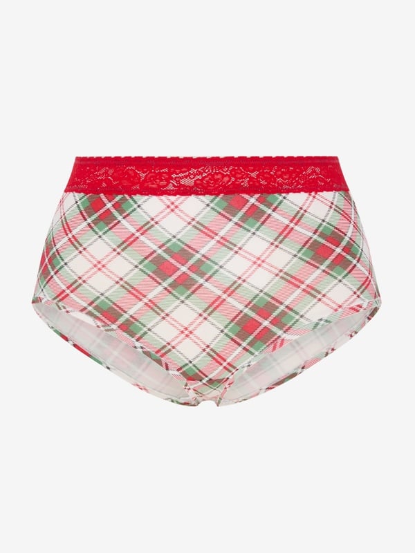 Cotton Essentials Lace-Trim Shortie Panty