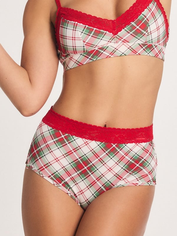 Cotton Essentials Lace-Trim Shortie Panty
