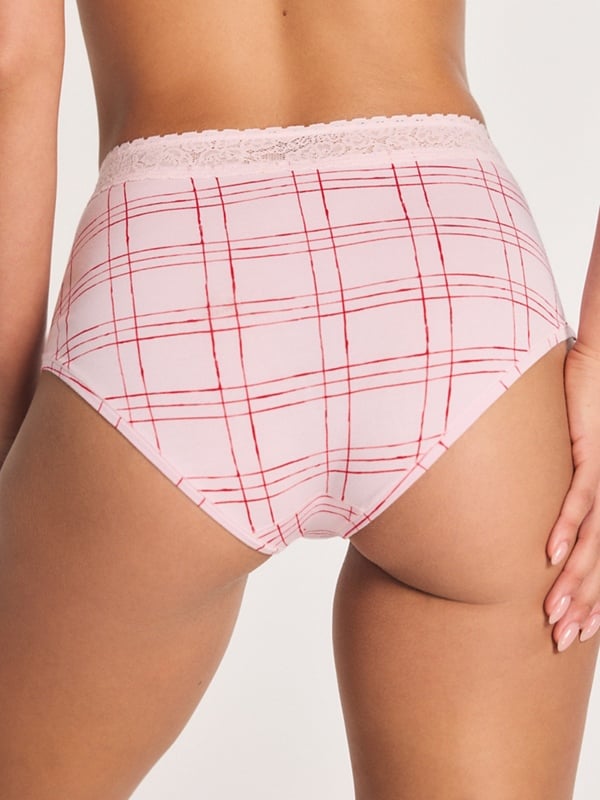 Cotton Essentials Lace-Trim Shortie Panty