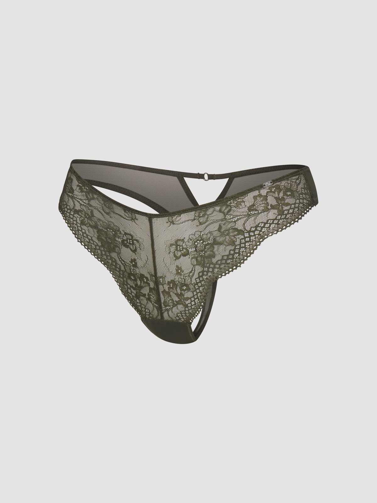 Top Drawer Lace Thong Panty