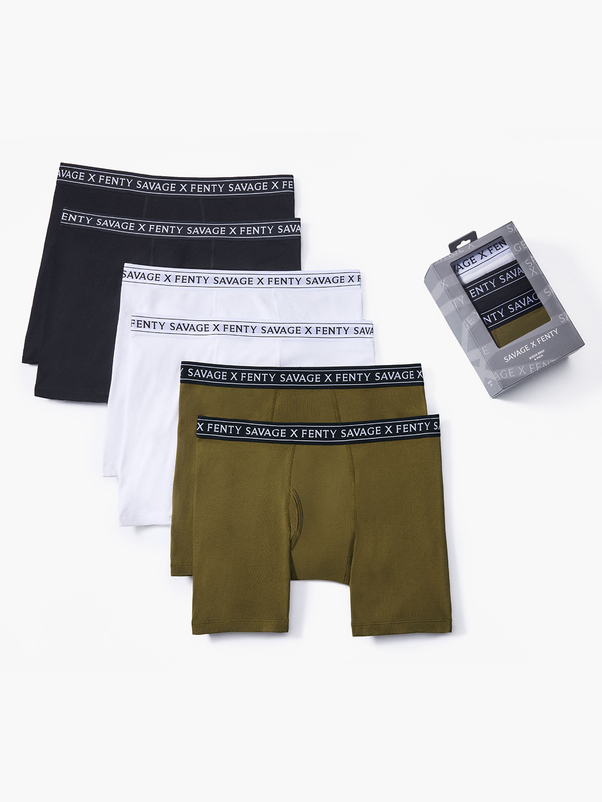 Savage Classix Boxer Briefs 6-Pack in Multi | SAVAGE X FENTY