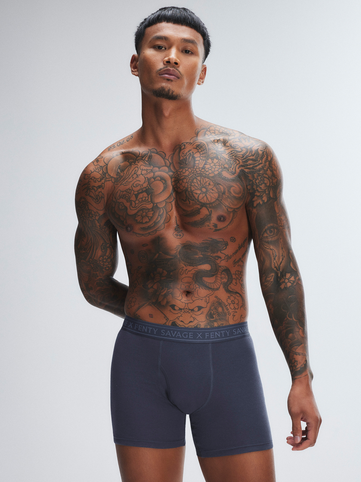 Savage Classics Boxer Briefs 6-Pack in Blue & Multi | SAVAGE X FENTY