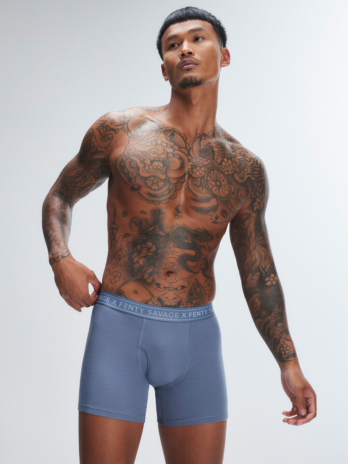 Savage Classics Boxer Briefs 6-Pack in Blue & Multi | SAVAGE X FENTY