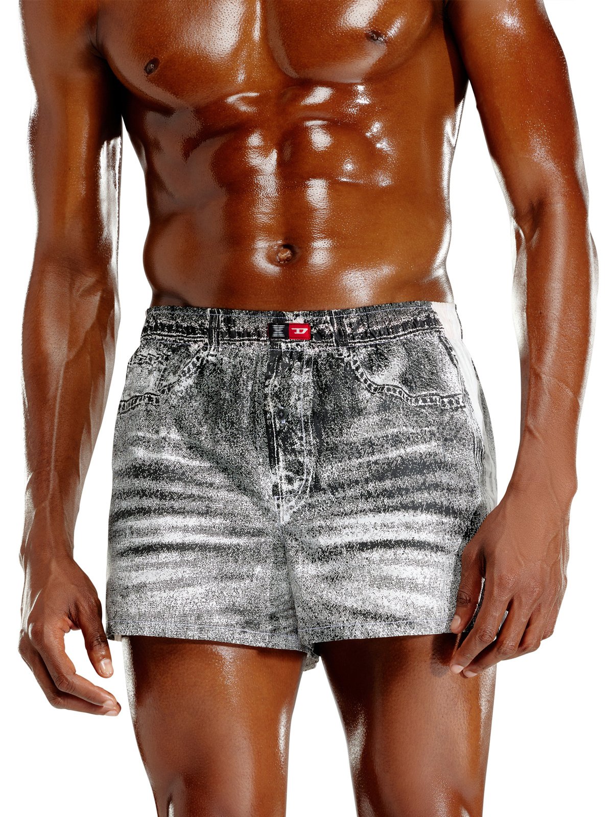 Savage X Diesel Distorted Denim Boxers