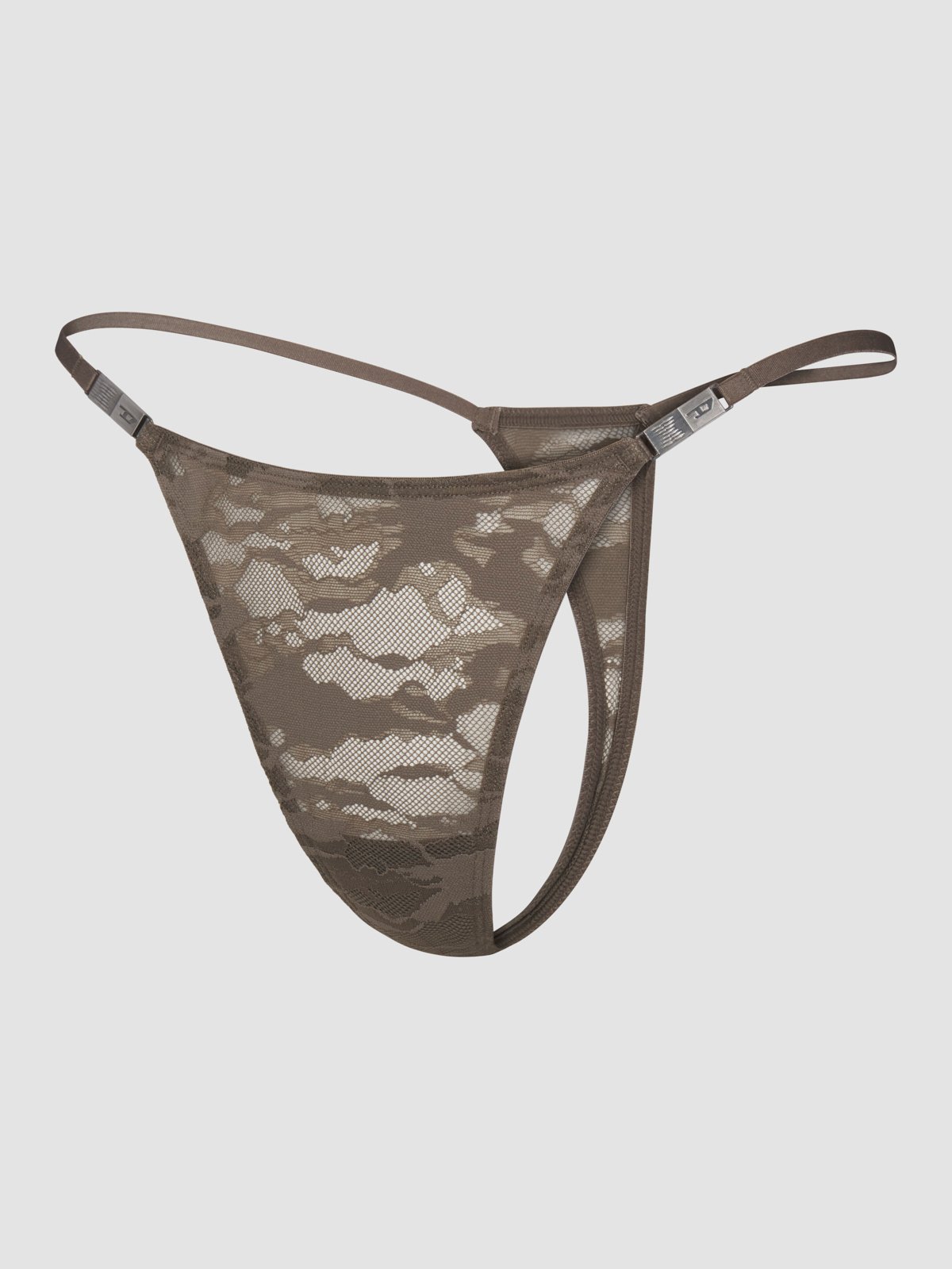 Savage X Diesel Camo Lace String Thong Panty