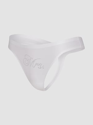 NEW Microfiber Metallic Thong Panty
