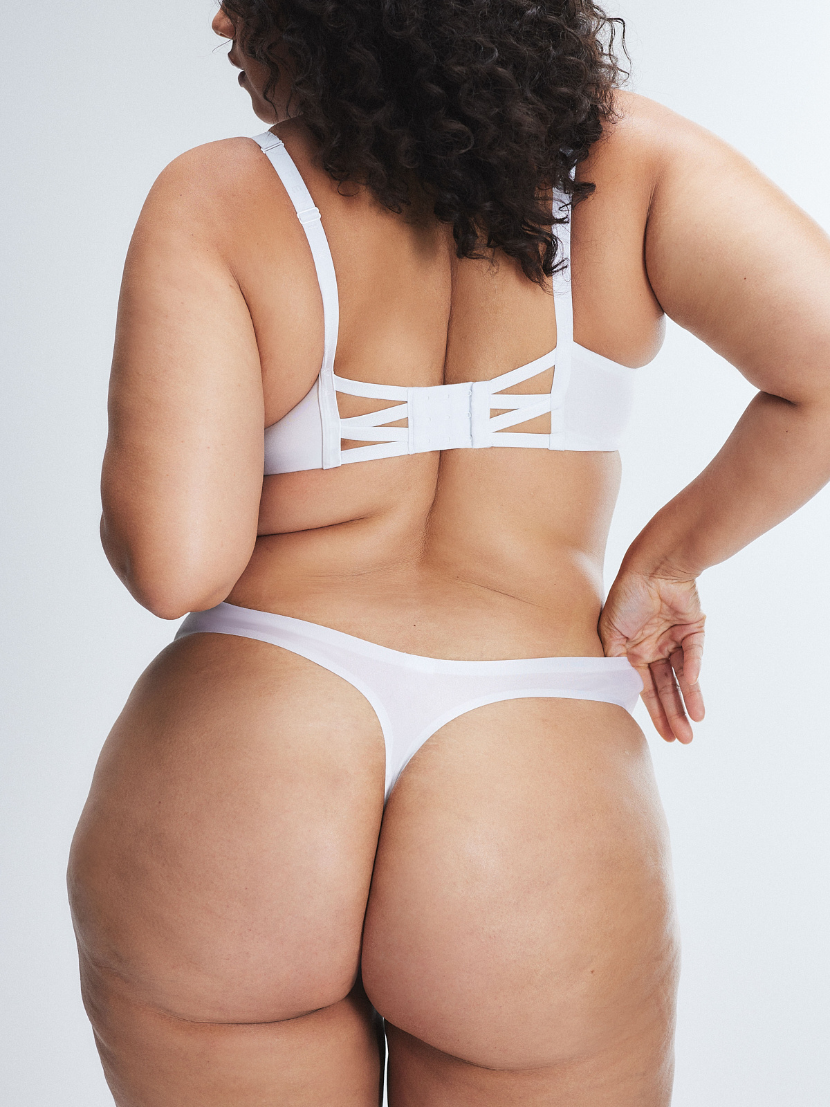 NEW Microfiber Thong Panty in White | SAVAGE X FENTY