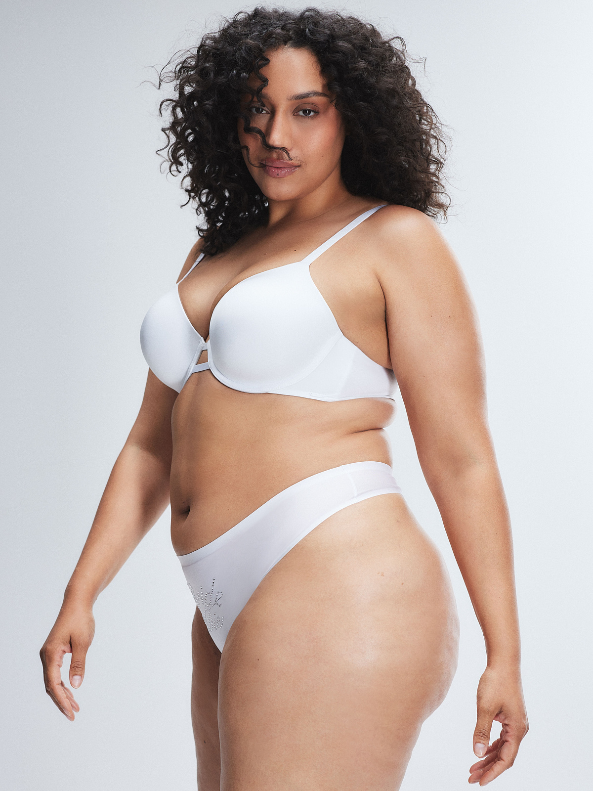NEW Microfiber Thong Panty in White | SAVAGE X FENTY