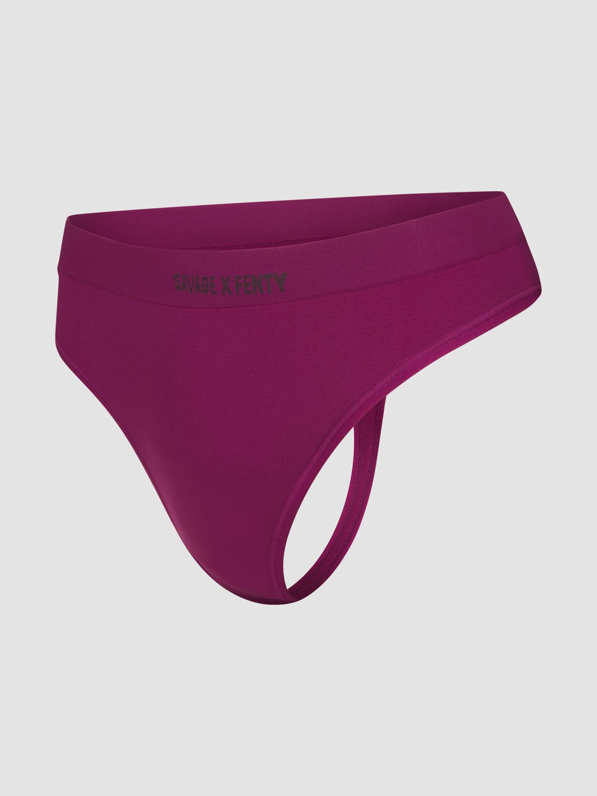 Seamless High-Waist Thong Panty