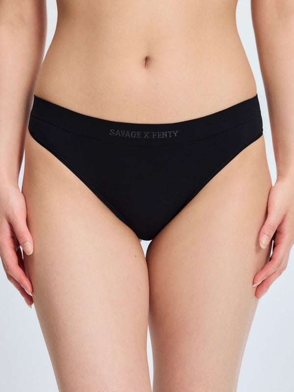 Seamless Mid-Rise Thong Panty