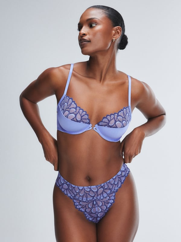 Savage Not Sorry Lace Thong Panty
