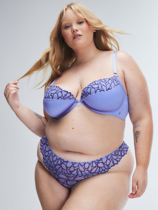 Savage Not Sorry Lace Thong Panty