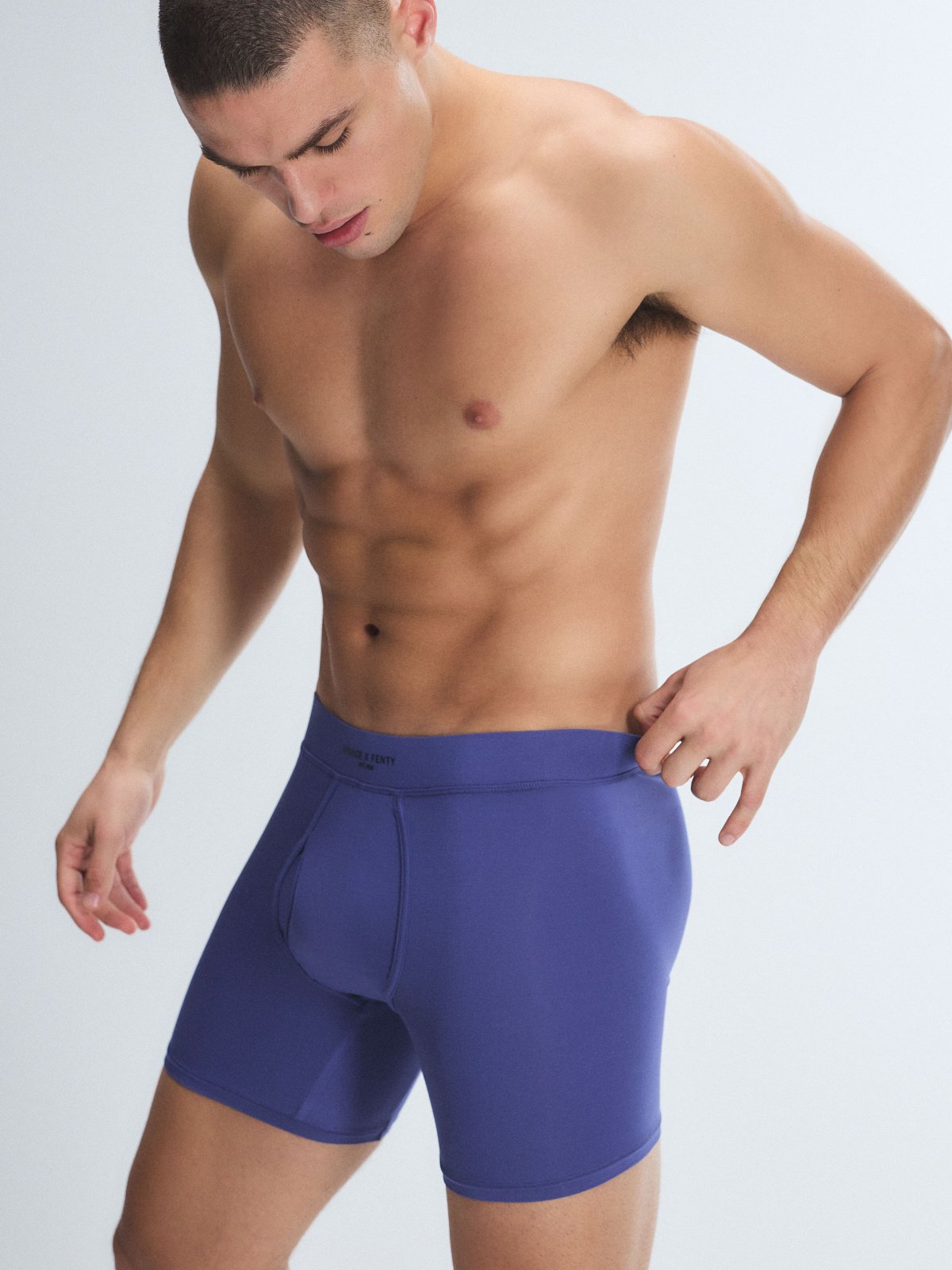 Homme Base Boxer Briefs in Blue | SAVAGE X FENTY