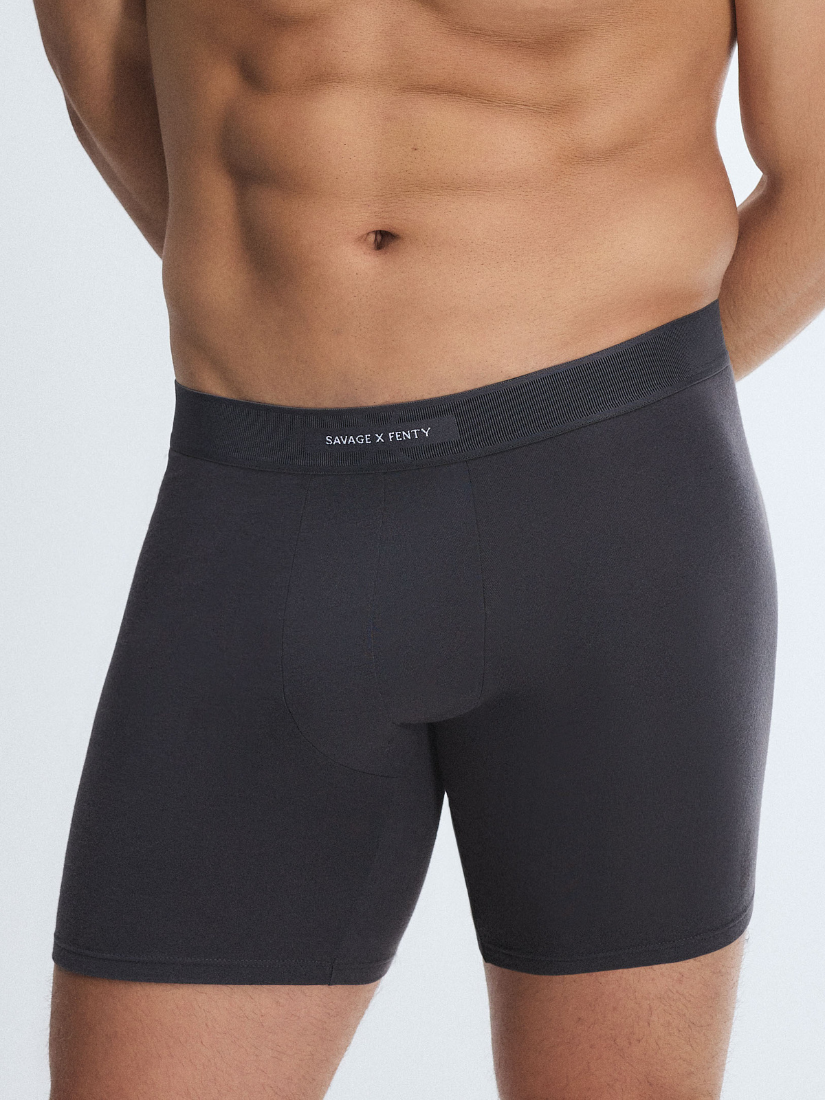 Savage X Boxer Briefs in Grey | SAVAGE X FENTY