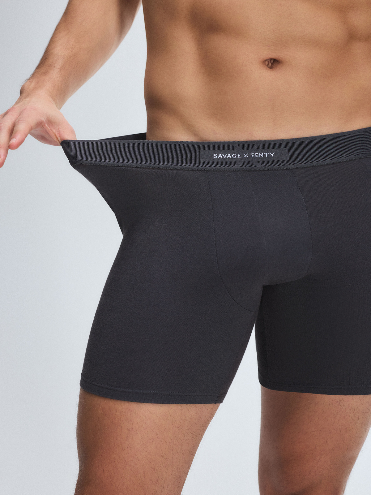 Savage X Boxer Briefs in Grey | SAVAGE X FENTY
