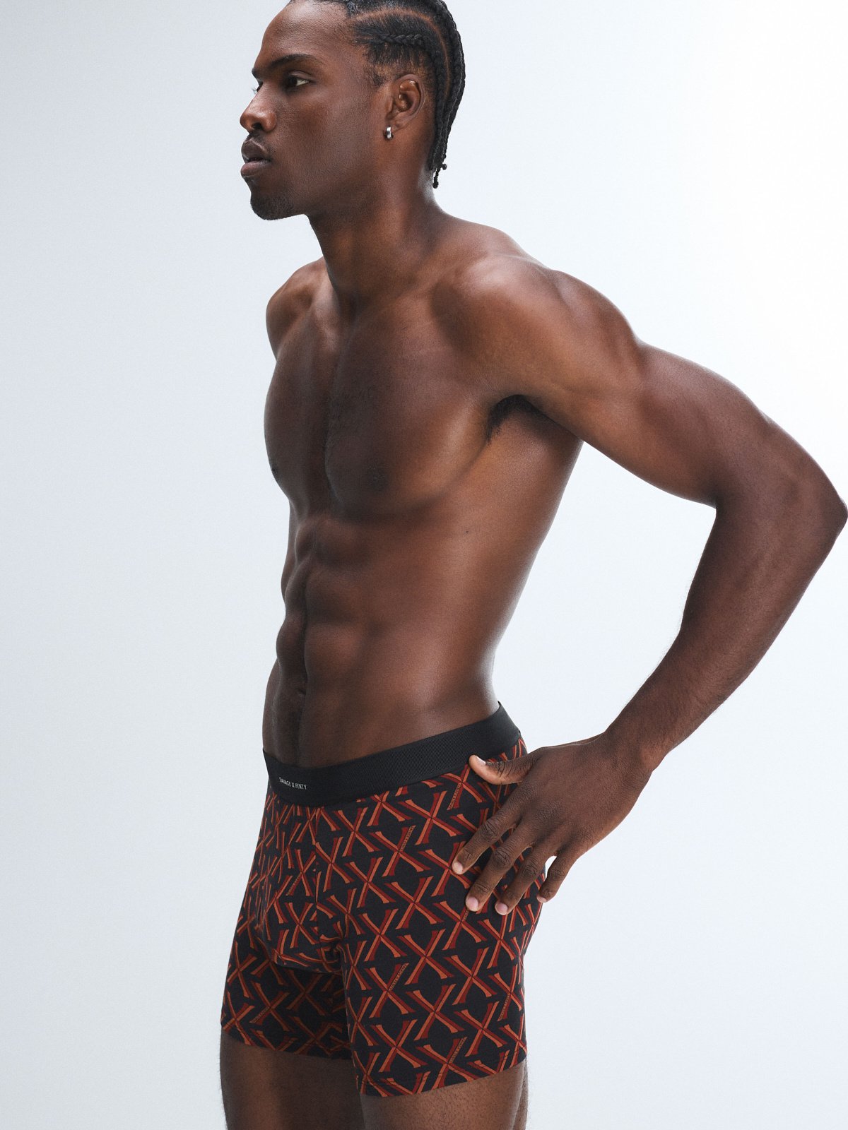 Savage X Boxer Briefs in Black & Multi & Red | SAVAGE X FENTY