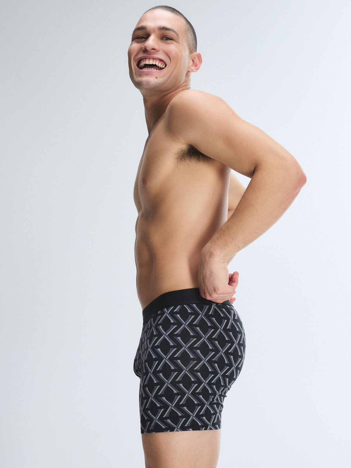 Savage X Boxer Briefs in Black & Multi | SAVAGE X FENTY