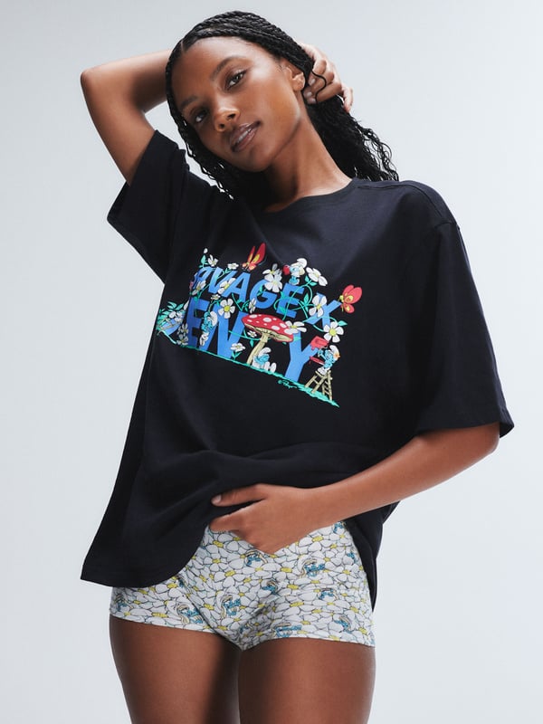 Savage X Smurfs Boy Short Panty