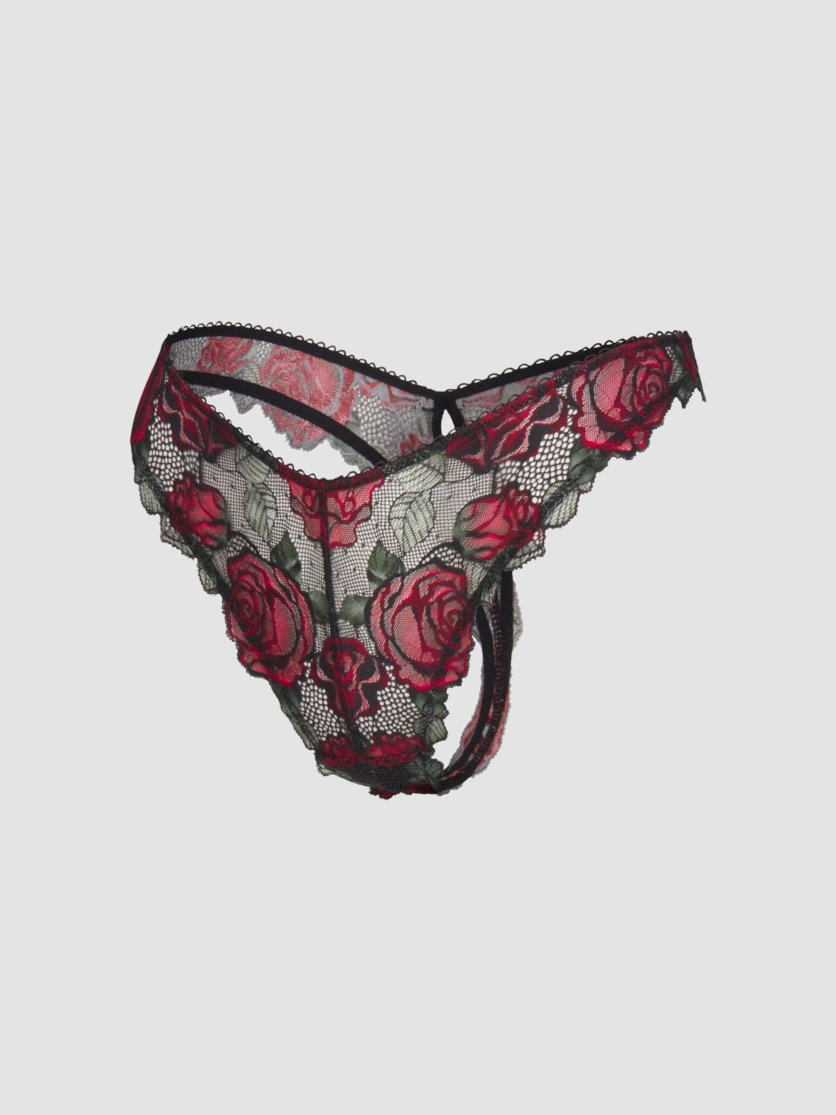 Les Roses Lace Thong