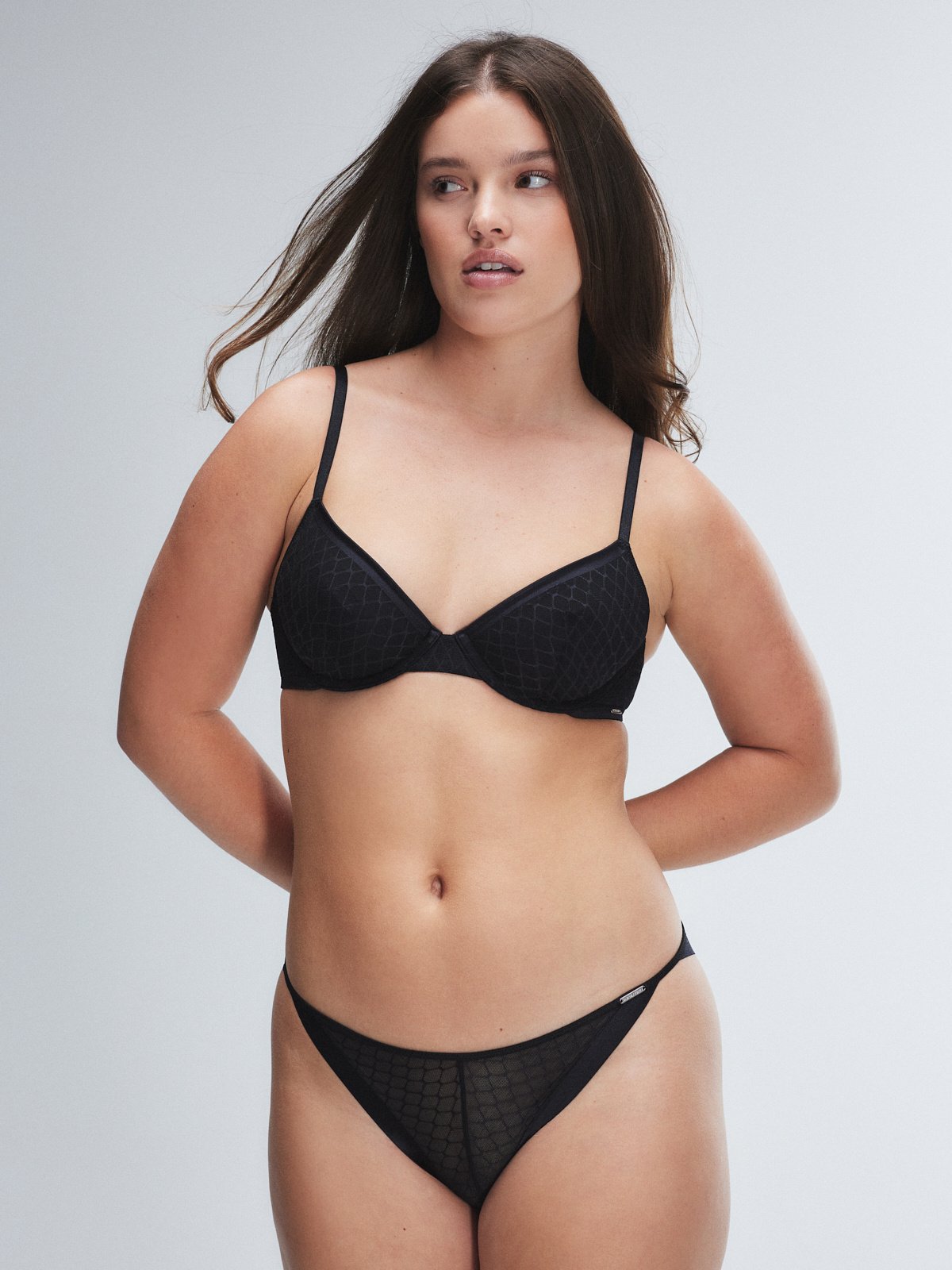 Show N' Tell Mesh String Bikini Knickers