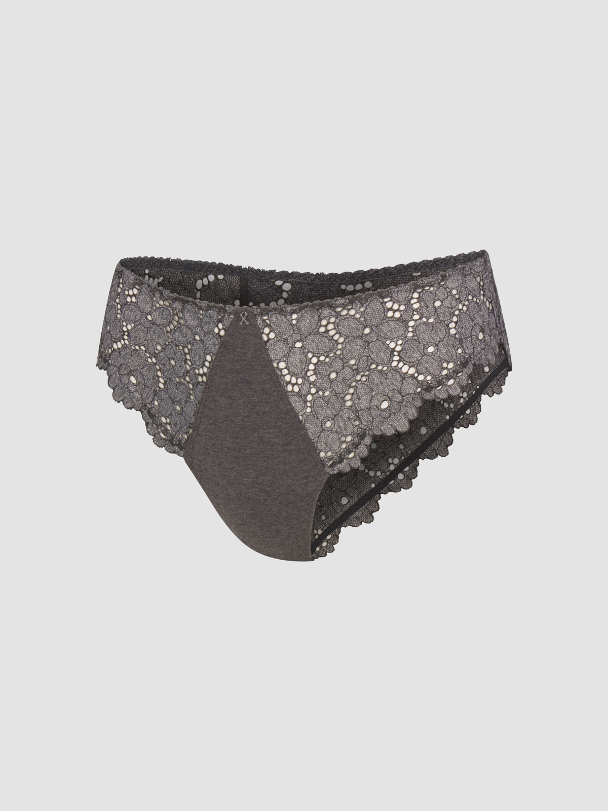 Playdate Lace Cheeky Panty in Grey | SAVAGE X FENTY