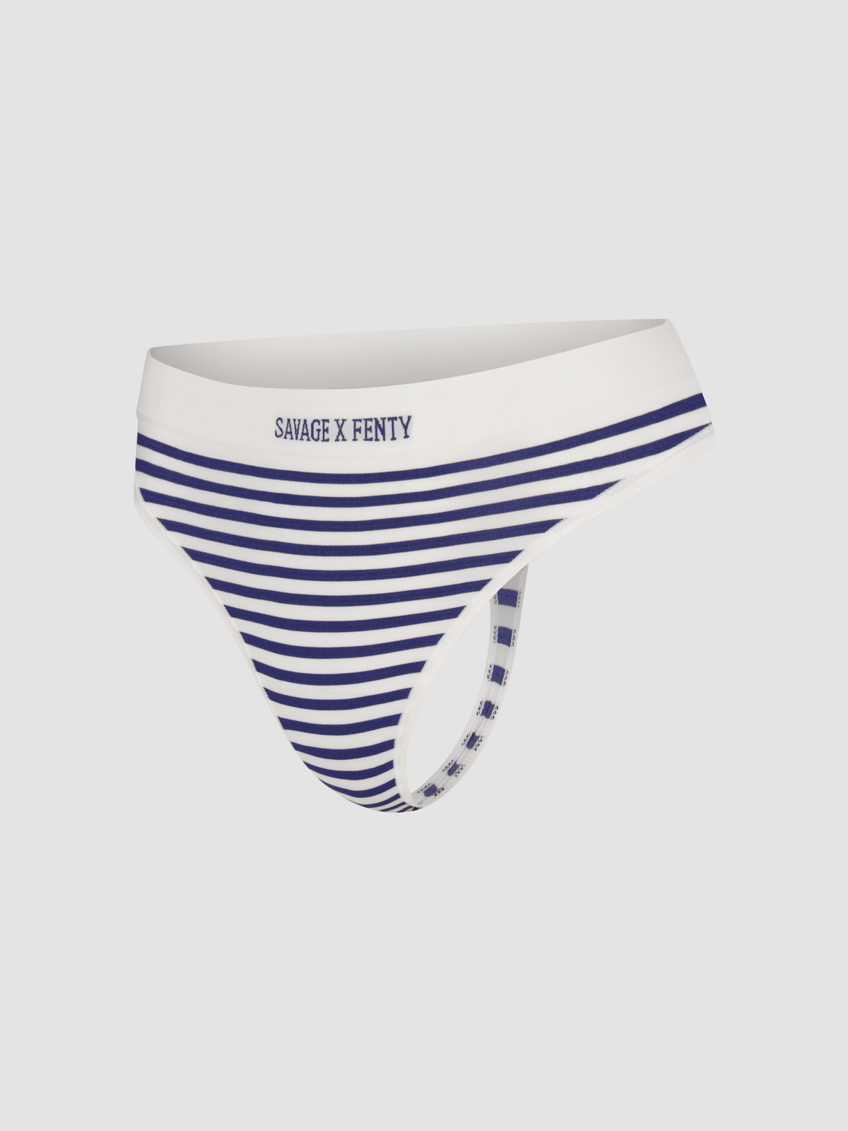 Seamless High-Waist Thong Panty in Multi & White | SAVAGE X FENTY
