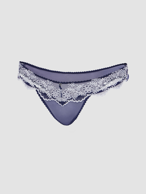 In Your Daydreams Brazilian Panty in Blue | SAVAGE X FENTY