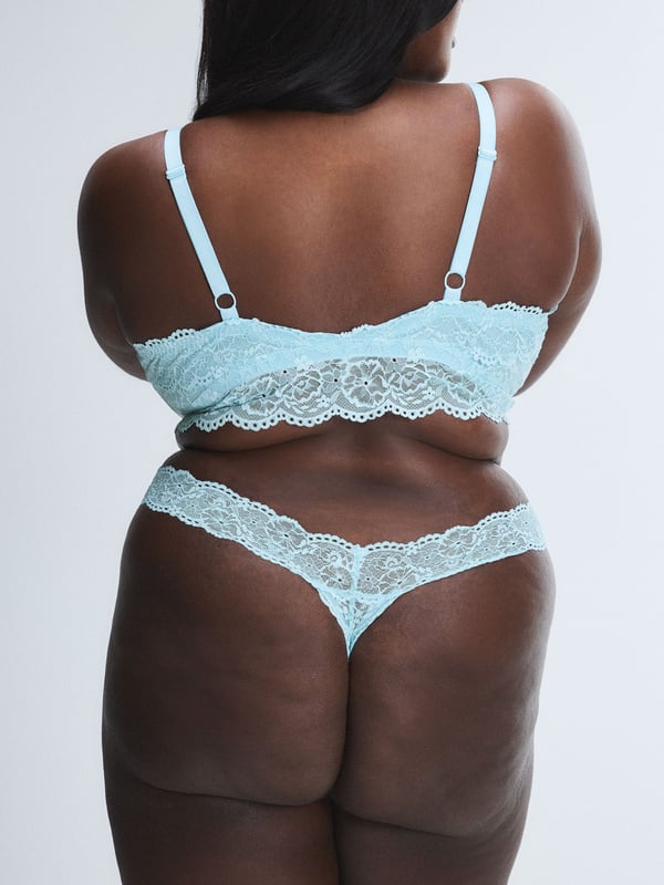 Soft N' Savage Lace Thong Panty