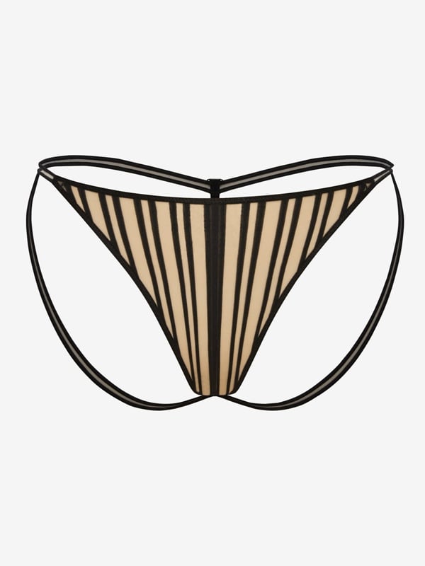 Strappy Hour Striped G-String Panty