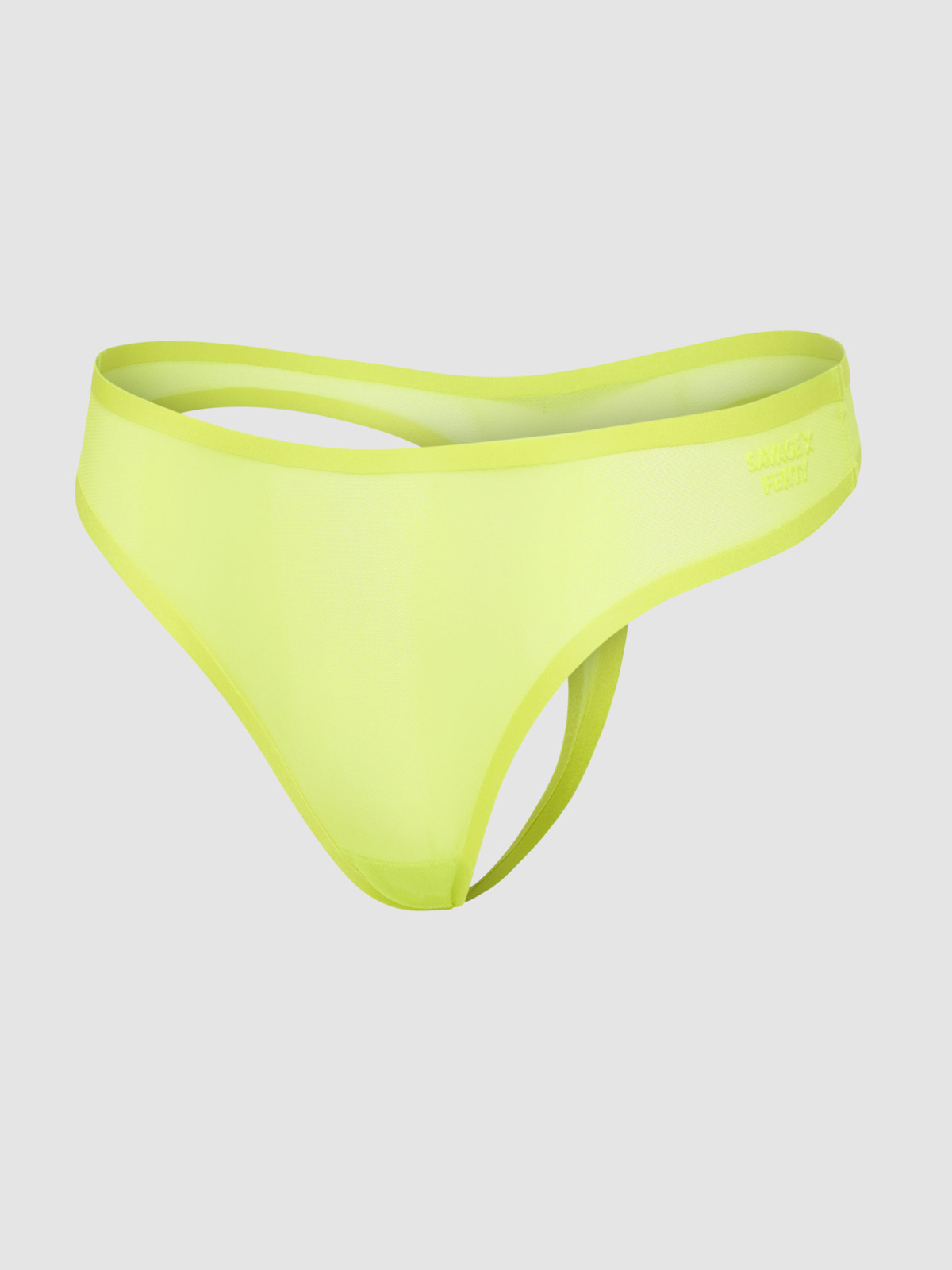 Sheer X Thong Panty in Green | SAVAGE X FENTY