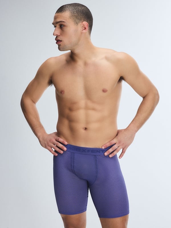 Shadow Fit Mesh Long Boxer Briefs