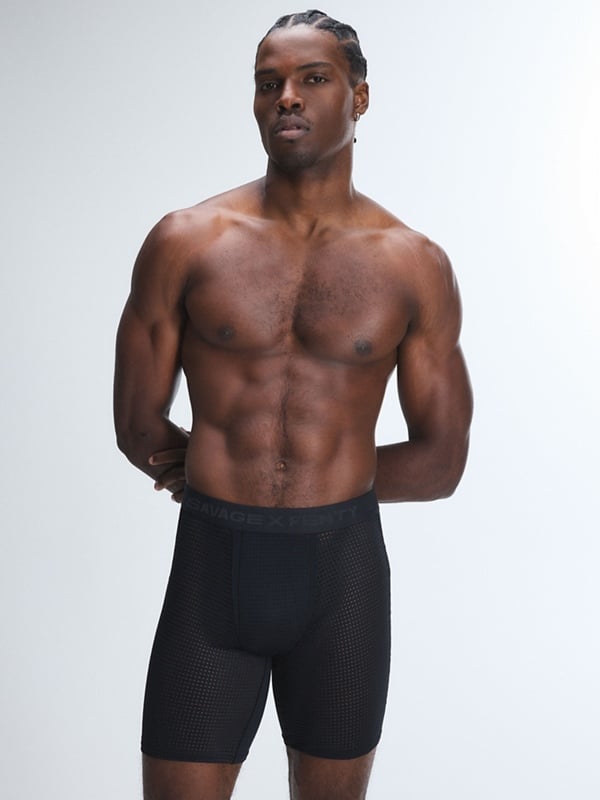 Shadow Fit Mesh Long Boxer Briefs