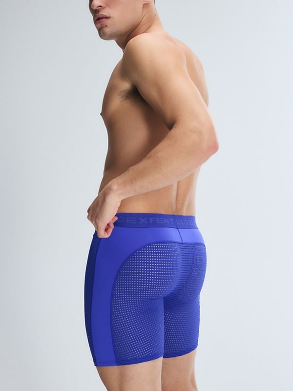Shadow Fit Mesh Long Boxer Briefs