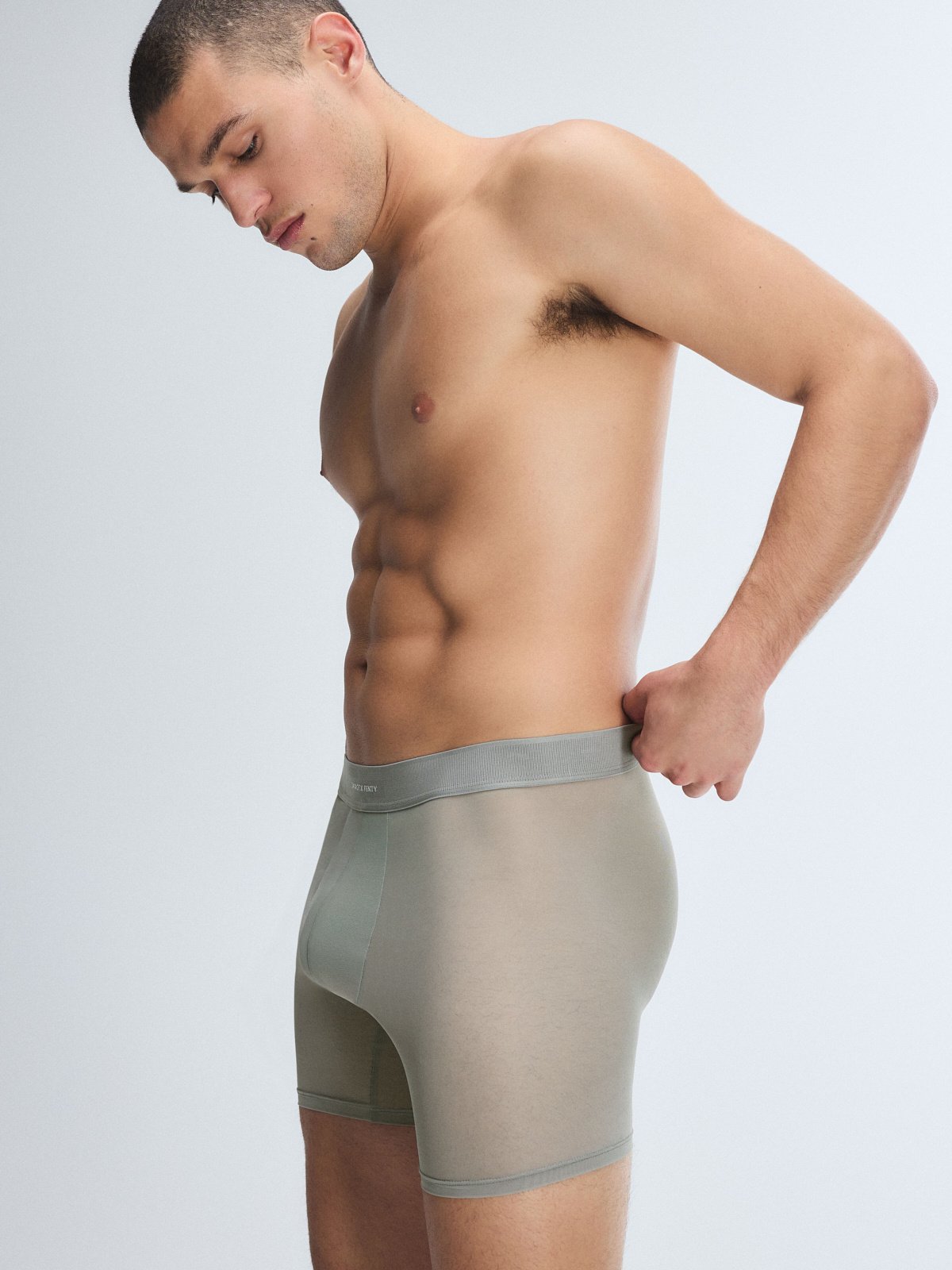 Sheer For It Boxer Briefs in Grey | SAVAGE X FENTY