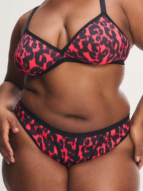 City Kitty High-Leg Bikini Panty