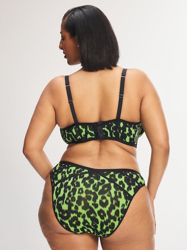 City Kitty High-Leg Bikini Panty