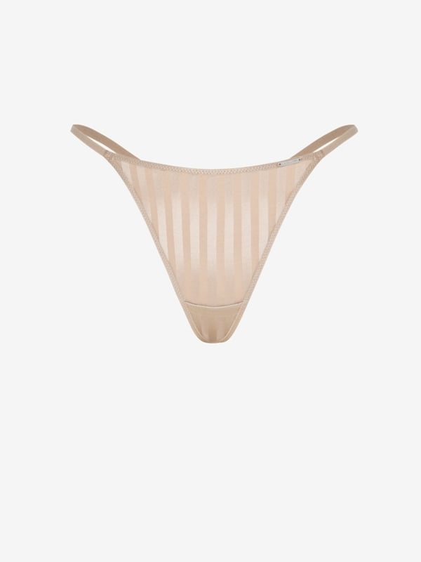 Show N' Tell Stripe G-String Panty