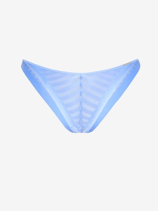 Show N' Tell Stripe String Bikini Panty
